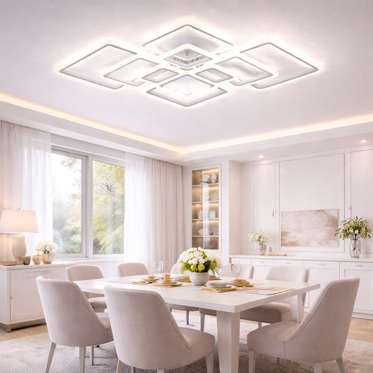 Ceiling Lamp LED Lights Smart App Dimming Ceiling Chandelier for Room Living Room Dining Room Ceiling Light Fixtures